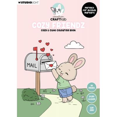 StudioLight Creative Craftlab Friendz Cozy & Cute Coloring Book - Cozy Friendz