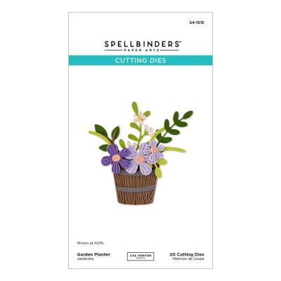 Spellbinders Summertime Etched Dies - Garden Planter