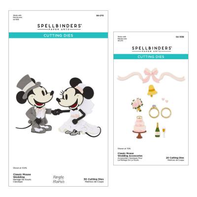 Spellbinders Classic Mouse Wedding Die Bundle