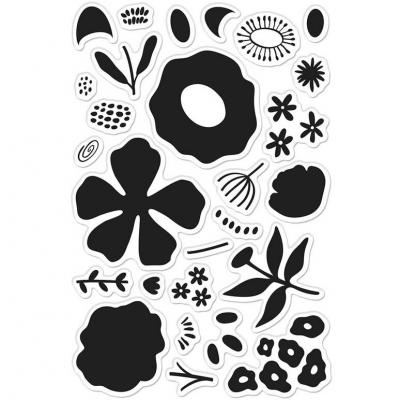 Hero Arts You've Got A Friend Stempel - Abstract Floral