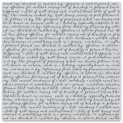 ero Arts From The Vault Spring Stempel - Script Bold Prints