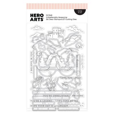 Hero Arts Don't Stop Believing Stamp & Cut - Unbelievably Awesome