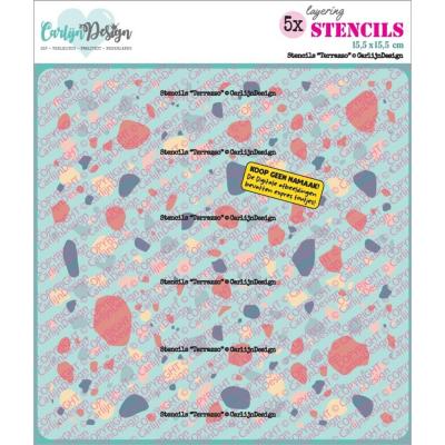 CarlijnDesign Stencils - Terrazzo