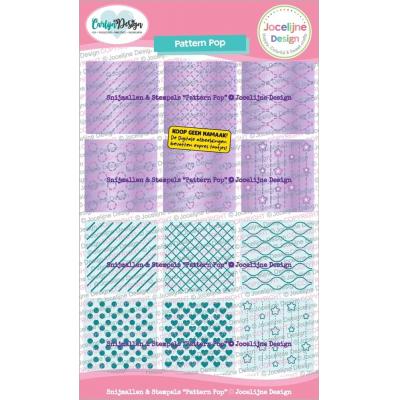 CarlijnDesign Stamps & Dies - Pattern Pop