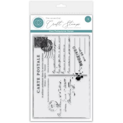 Craft Consortium The Collector Stempel - Old Postcard