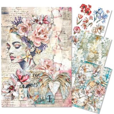 Ciao Bella The Sound Of Spring - Mixed Media Rice Paper