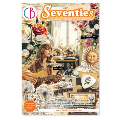 Ciao Bella Seventies - Junk Journal Ephemera Book
