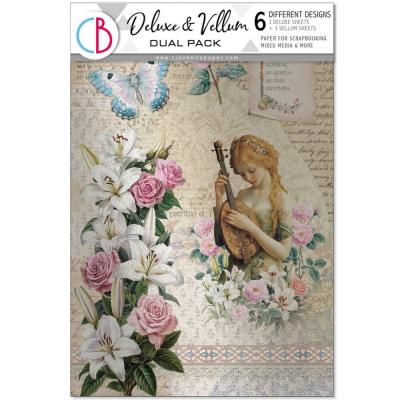 Ciao Bella Courtly Love - Deluxe Paper Silver & Vellum