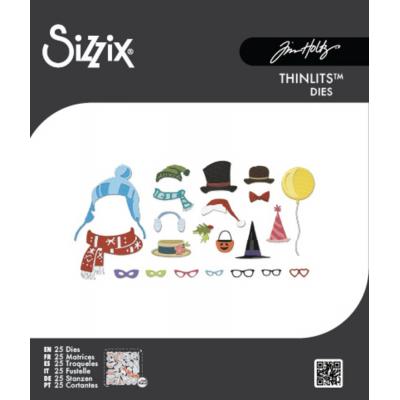 Sizzix Tim Holtz Colorize Thinlits - Small Accessories