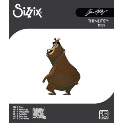 Sizzix Tim Holtz Colorize Thinlits - Theodore Mini