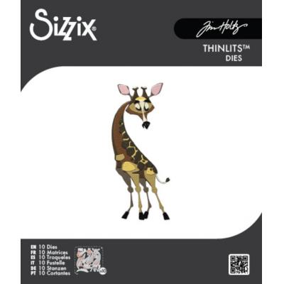 Sizzix Tim Holtz Colorize Thinlits - Gertrude Mini