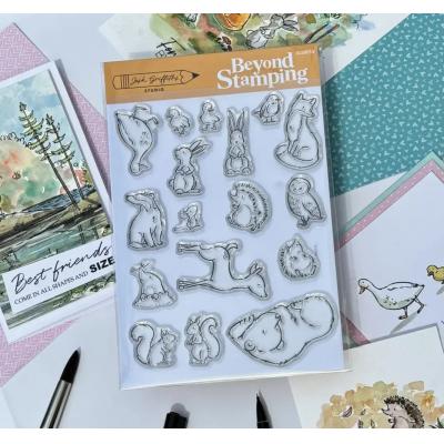 Beyond Stamping Josh Griffiths Studios Stempel - Storybook Animals 1