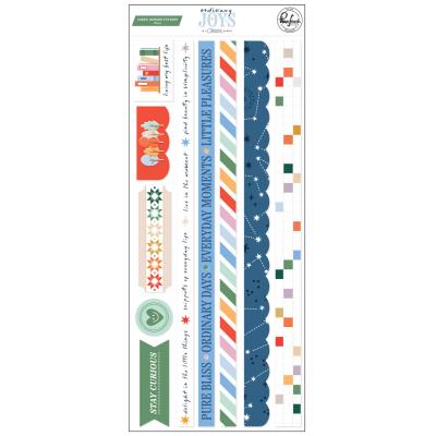 Pinkfresh Studio Ordinary Joys - Fabric Border Stickers