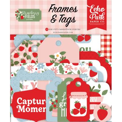 Echo Park Strawberry Fields - Frames & Tags