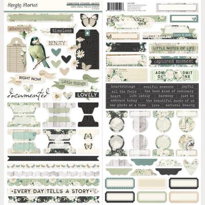 Simple Stories Simple Vintage Timeless Harmony - Cardstock Stickers Basics