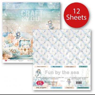 Craft & You Design Fun By The Sea - Paper Set