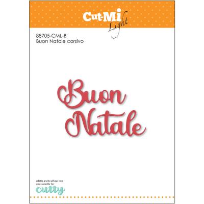 Impronte d'Autore Cutting Dies - Buon Natale Corsivo