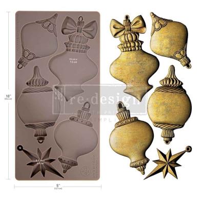 Prima Marketing Re-Design Decor Mould - Winter Luxe Blanks