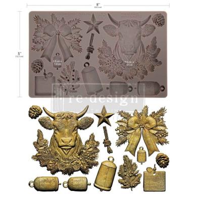 Prima Marketing Re-Design Decor Mould - Winter Barnstead