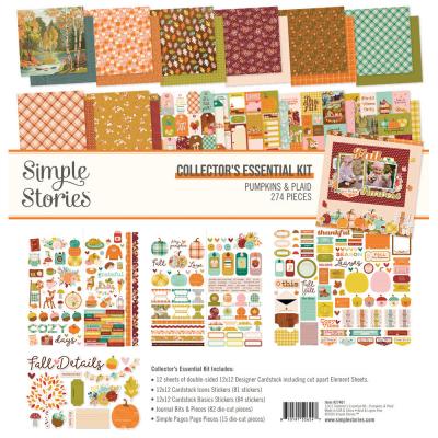 Simple Stories Pumpkins & Plaid - Collectors Essential Kit