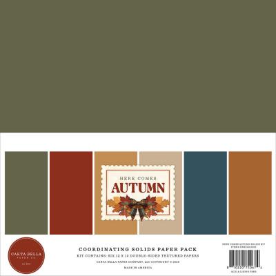 Carta Bella Here Comes Autumn - Coordinating Solids