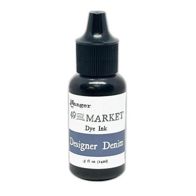Ranger 49 & Market Dye Ink Re-Inkers - Designer Denim
