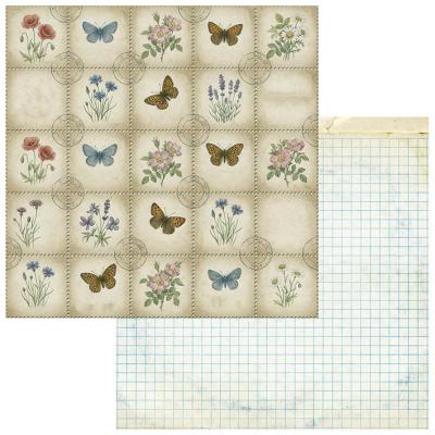 49 And Market The Quiet Observer Designpapier - Postmarked Petals