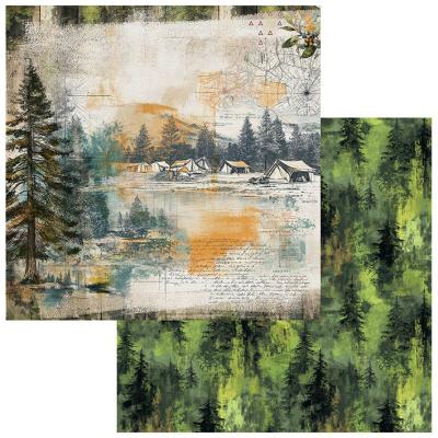49 And Market Campfire Memories Designpapier - Outdoors