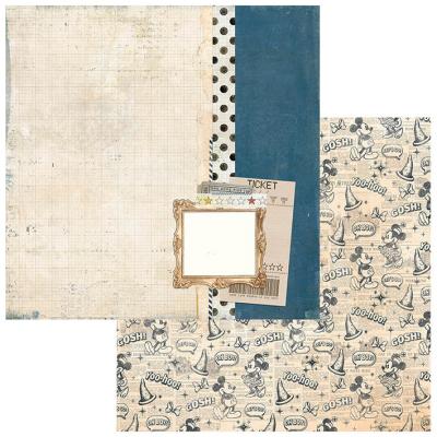 49 And Market Mouse & Co. Designpapier - Let's Go