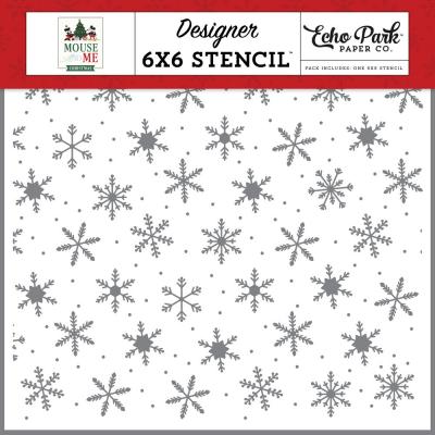 Echo Park Mouse And Me Christmas - Seasonal Snowflakes