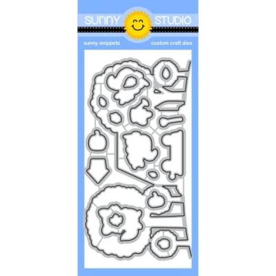 Sunny Studios Cutting Dies - Pathway Home