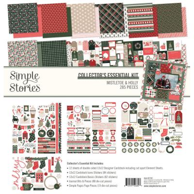 Simple Stories Mistletoe & Holly - Collectors Essential Kit