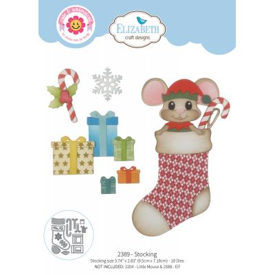 Elizabeth Craft Designs Snuggle Season Die - Stocking