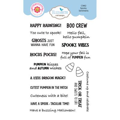 Elizabeth Craft Designs Stempel - Spooky Sentiments