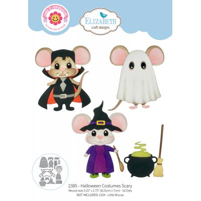 Elizabeth Craft Designs Snuggle Season Die - Halloween Costumes Scary