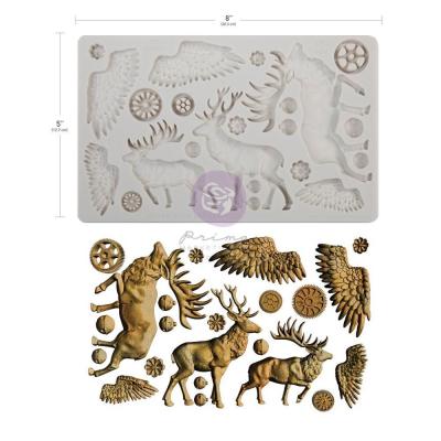 Prima Marketing Finnabair Decor Mould - Forest Spirits