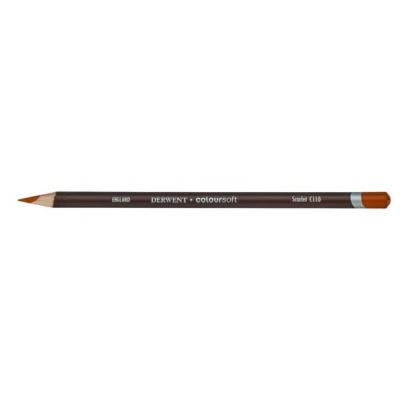 Derwent Coloursoft Pencil - 110 Scarlet