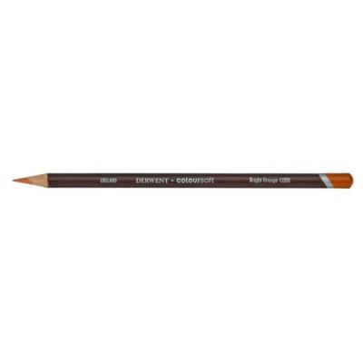 Derwent Coloursoft Pencil - 080 Bright Orange