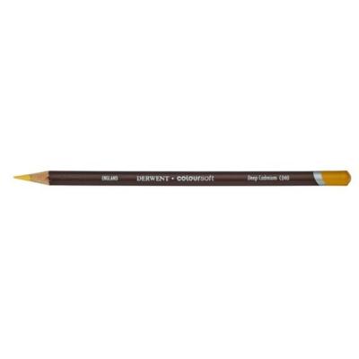 Derwent Coloursoft Pencil - 040 Deep Cadmium