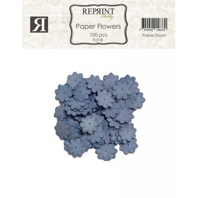 Reprint Paper Flowers - Purple Dawn
