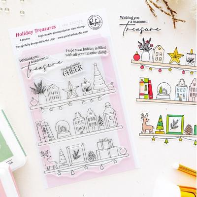 Pinkfresh Studio Season Of Wonder Stempel - Holiday Treasures