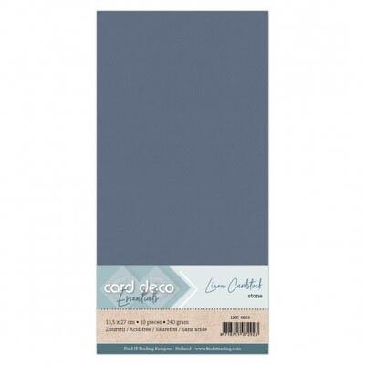 Card Deco Linen Cardstock - Stein