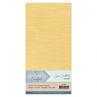 Card Deco Linen Cardstock - Chamois