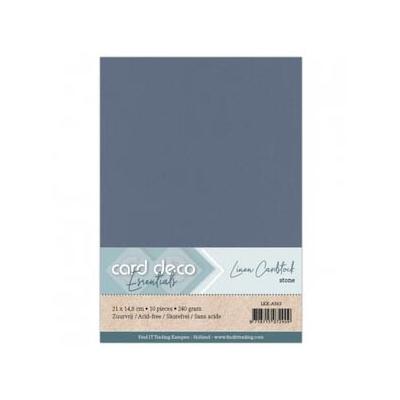 Card Deco Linen Cardstock - Stein