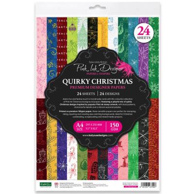 Katy Sue Designs Pink Ink Designs Quirky Christmas - Designer Papers