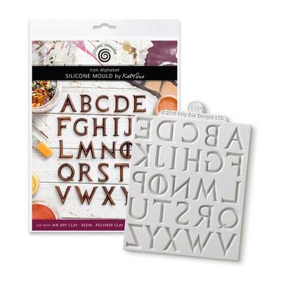 Katy Sue Designs Cosmic Shimmer Silicone Mould - Eisen-Alphabet