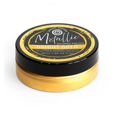 Katy Sue Designs Cosmic Shimmer Metallic Gilding Polish - Bright Gold