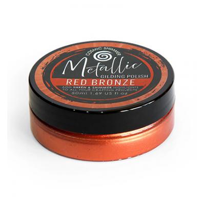 Katy Sue Designs Cosmic Shimmer Metallic Gilding Polish - Red Bronze