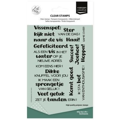 Vaessen Creative Carla Creates Stempel - Sentiments (NL)