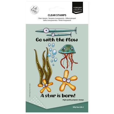 Vaessen Creative Carla Creates Stempel - Silly Sea Life 2